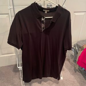 Burberry Polo. Size xxl slim. Black